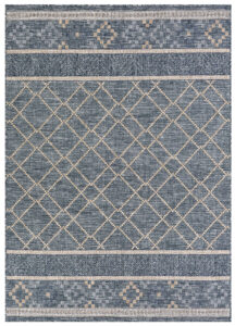Outdoor Rug Melissa Blue Geometric