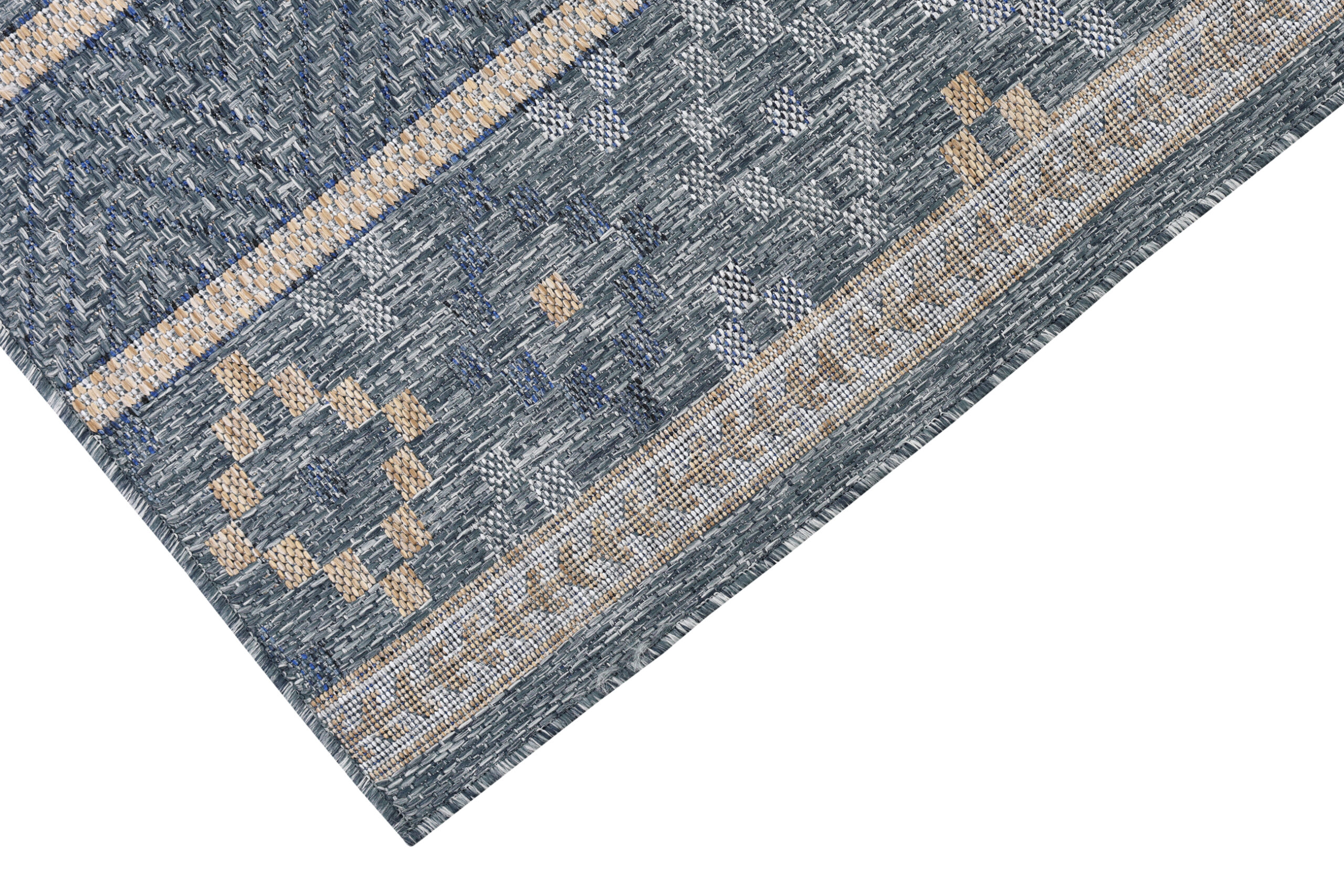 Outdoor Rug Melissa Blue Geometric