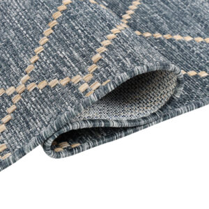 Outdoor Rug Melissa Blue Geometric