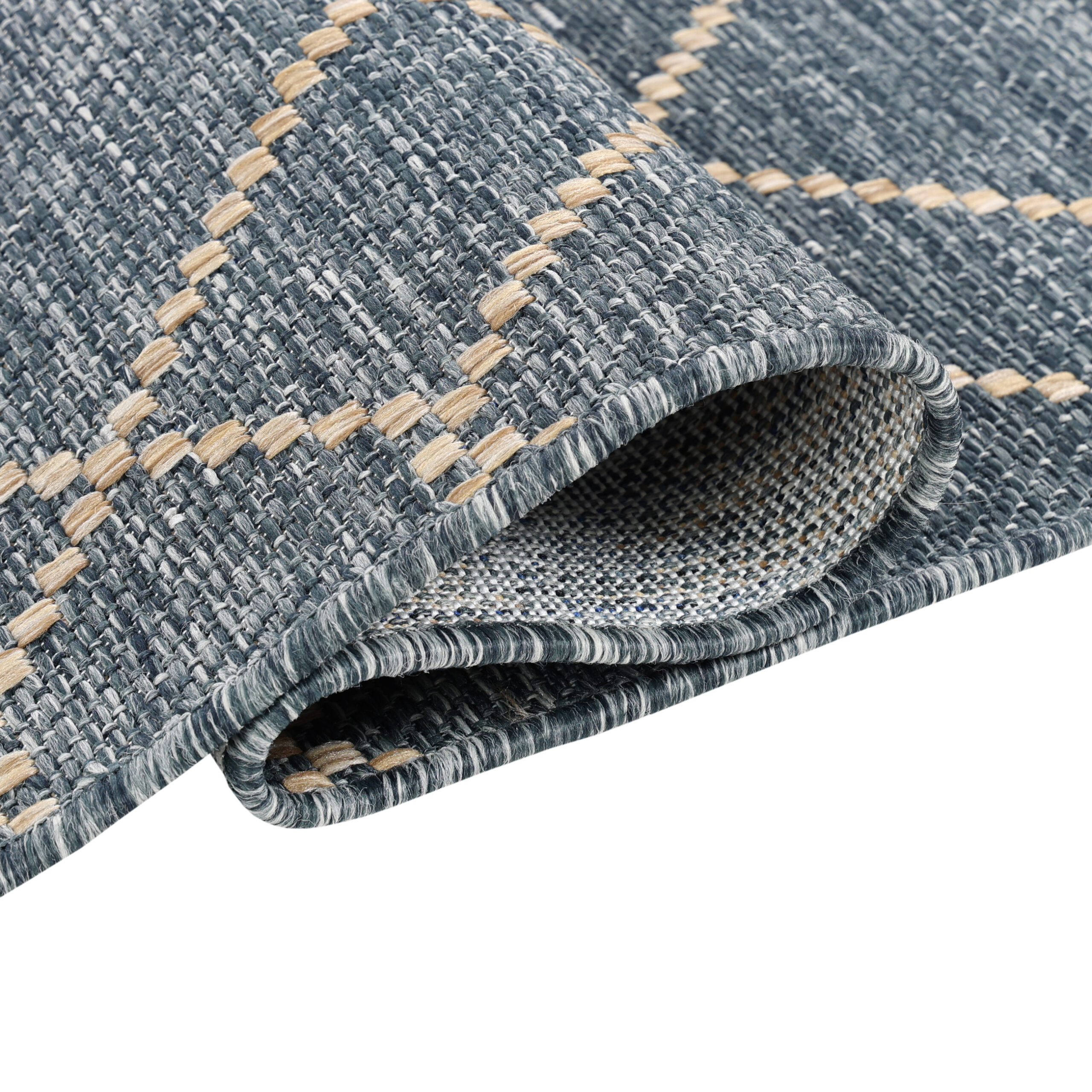 Outdoor Rug Melissa Blue Geometric