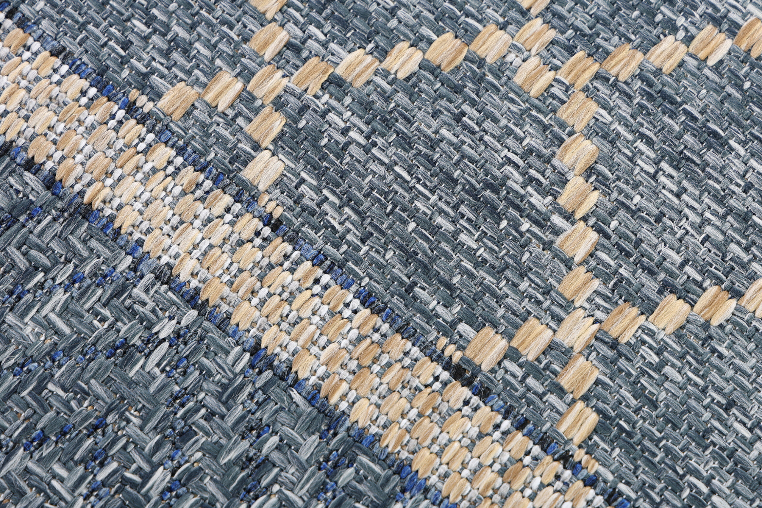 Outdoor Rug Melissa Blue Geometric