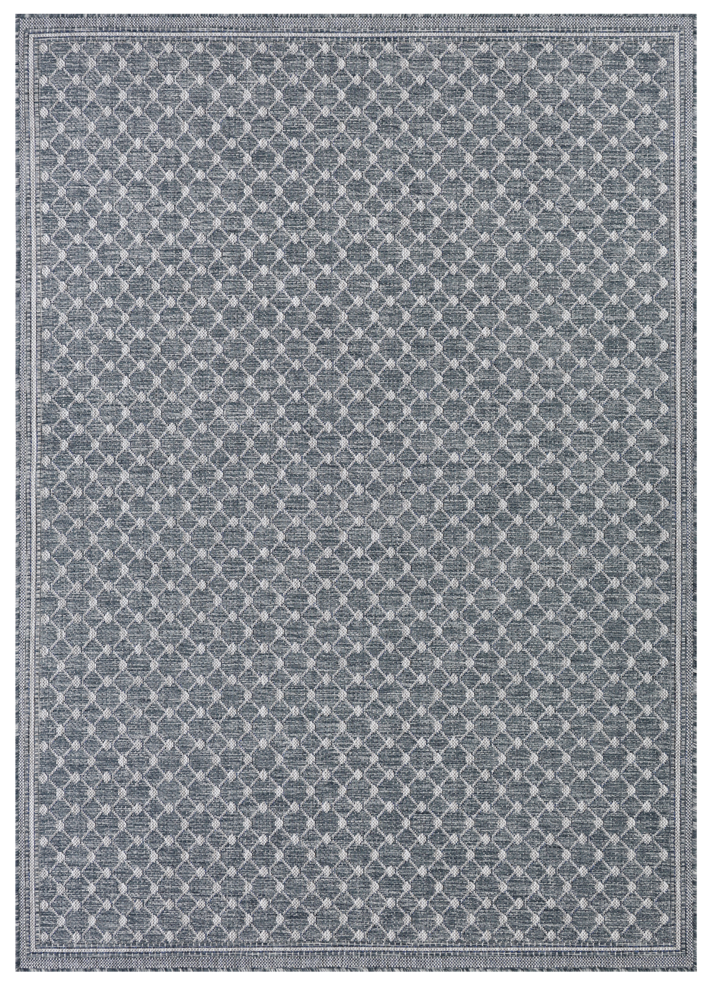 Outdoor Rug Melissa Blue Diamonds