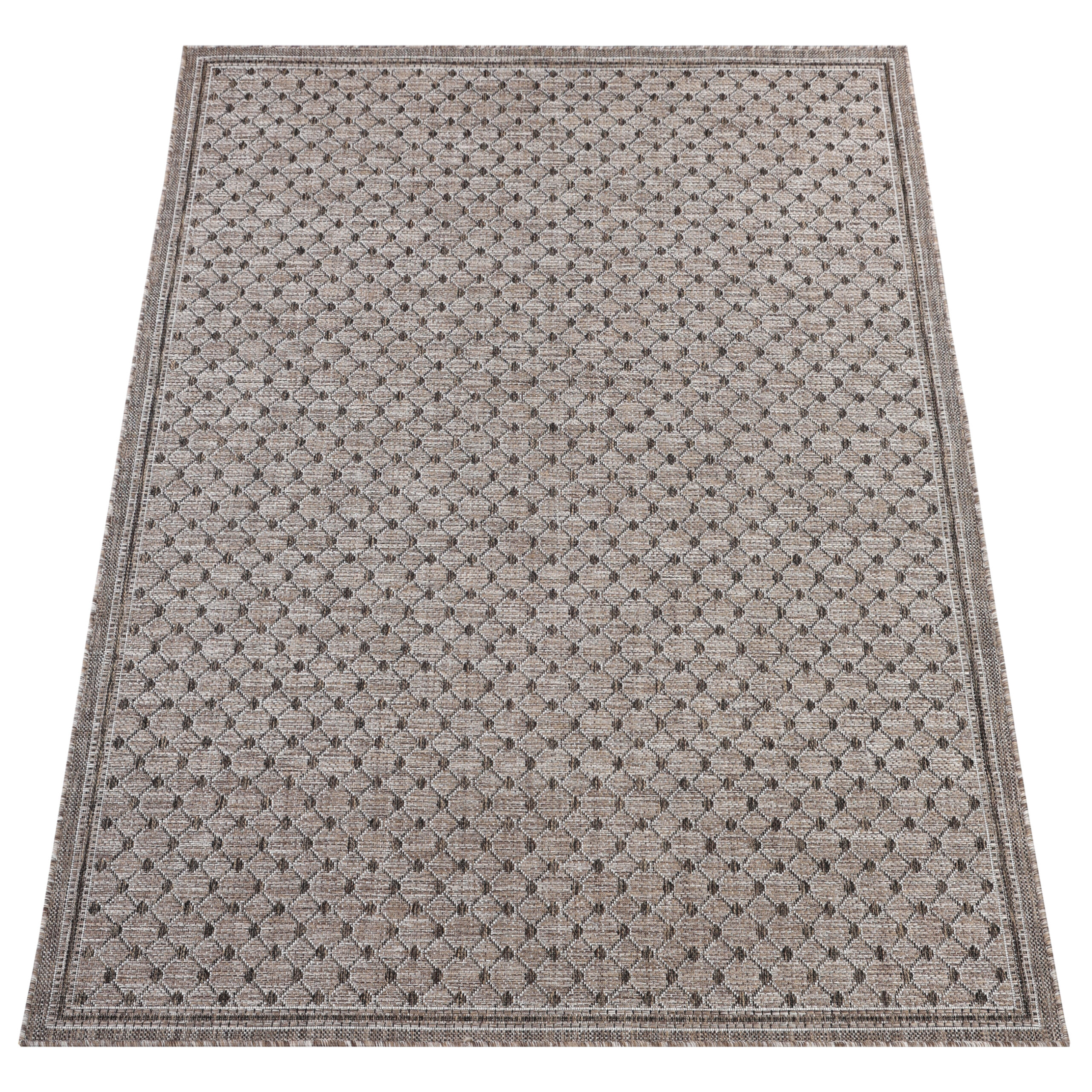 Outdoor Rug Melissa Brown Diamonds