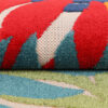 Outdoor Patio Rug Multicolor Tropical