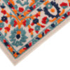 Outdoor Patio Rug Multicolor Rosette