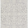 Outdoor Patio Rug Gray Cream Ornaments