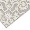 Outdoor Patio Rug Gray Cream Ornaments