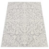 Outdoor Patio Rug Gray Cream Ornaments