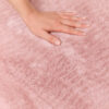 Area Rug Lumi Square Pink Non-Slip