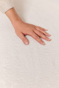 Area Rug Lumi Round Cream Non-Slip