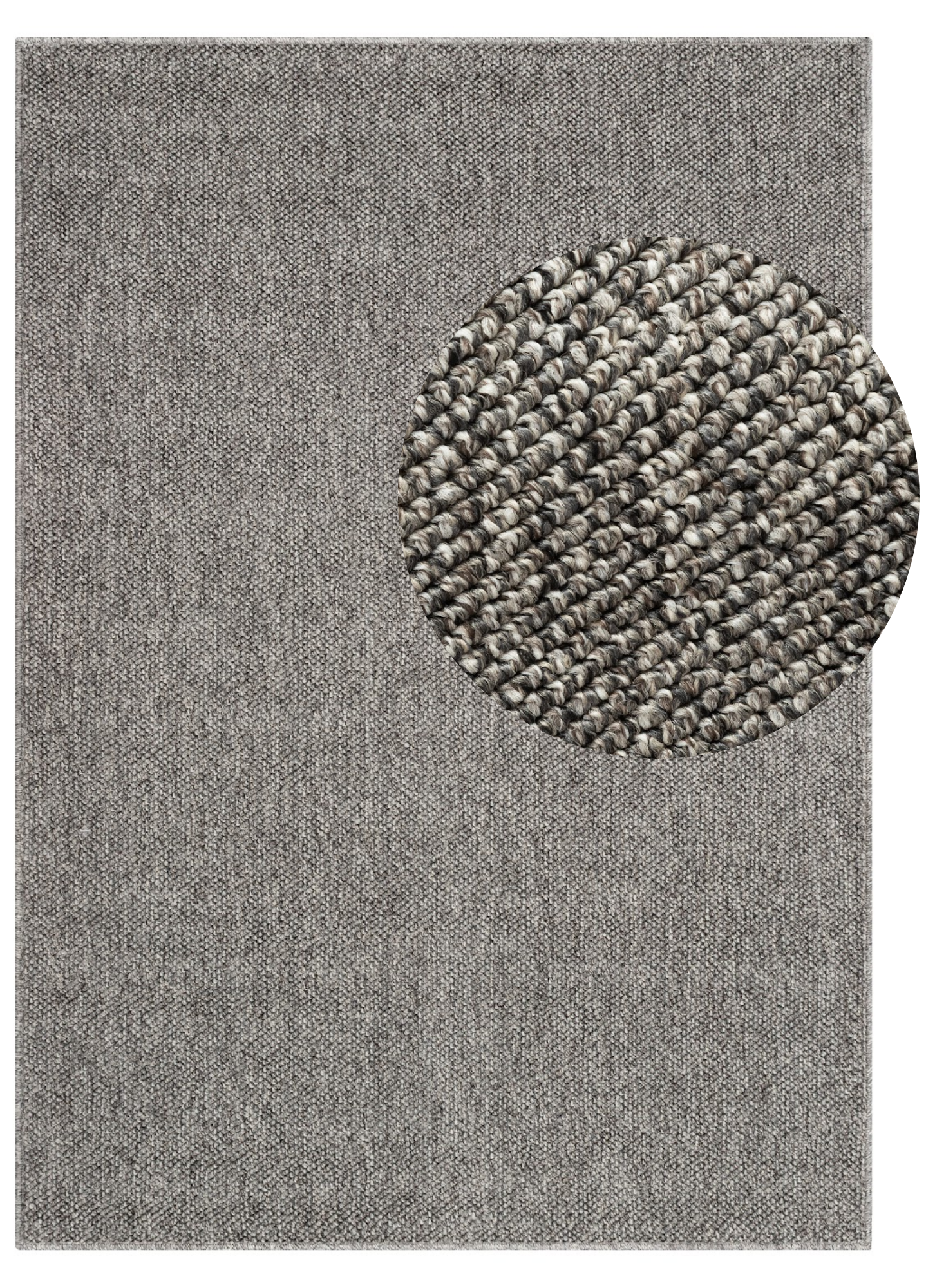 Outdoor Rug Calma Dark Grey