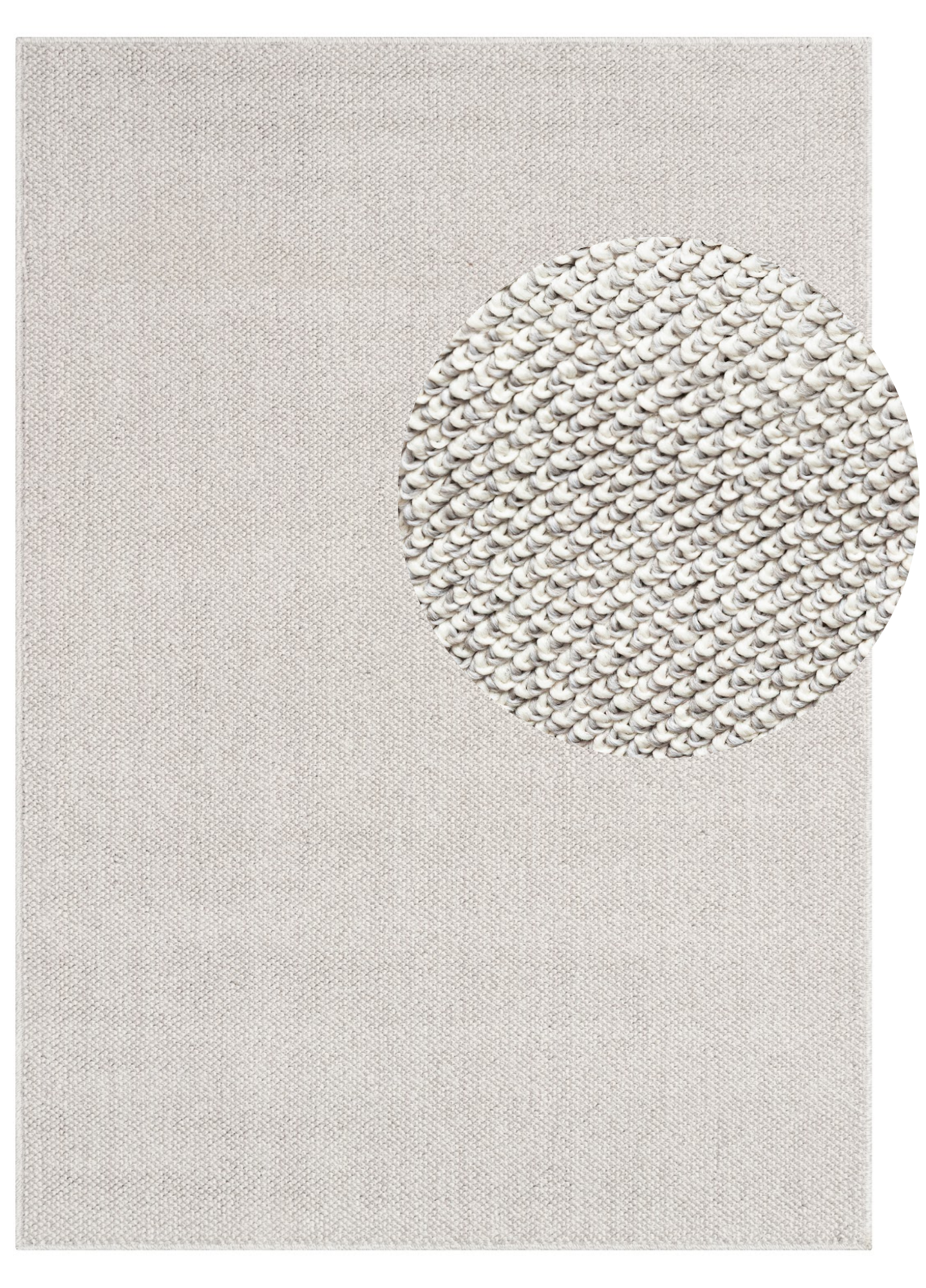 Outdoor Rug Calma Light Grey
