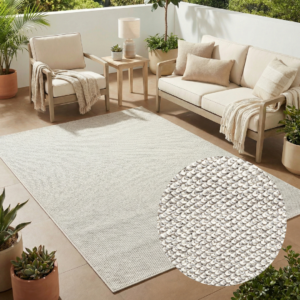 Outdoor Rug Calma Light Grey