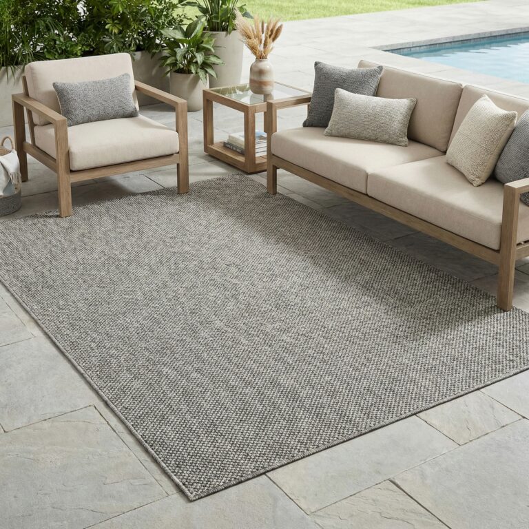 Outdoor Rug Calma Dark Grey
