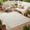 Outdoor Rug Calma Light Grey