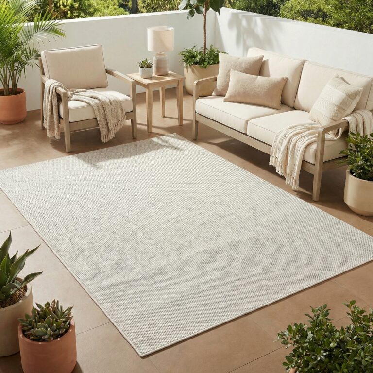 Outdoor Rug Calma Light Grey