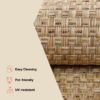 Outdoor Area Rug Verano Brown